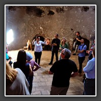 Group situations in Hunedoara Castle
