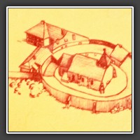 Plan of the fortified Saxon Church