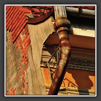 Lugoj, roof detail, Strada Cernei