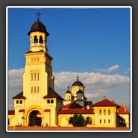 The Citadel of Alba Iulia with the Orthodox Cathedral