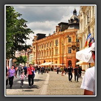 Pedestrian zone, Sibiu