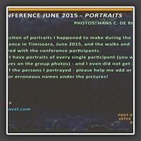 About the portraits - Please help completing the names!