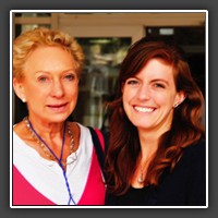 Geraldine Morris (UK) and Aislynn Collier (Utah, US)