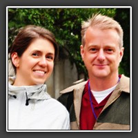Zuzana Podracka (UK/Slovakia) and Roger Davis (Canada)